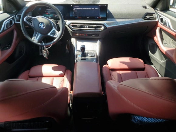 2022 BMW i4 eDrive40 with VIN WBY73AW07NFN14854, listed as a Copart auction lot 54082504 with 10,936 mi miles. Bid and sale history available at carsss.com. Image 8.