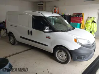 2018 Ram ProMaster City Cargo Van Tradesman with VIN ZFBERFAB9J6L08400, listed as a IAAI auction lot 41549415 with 93,518 mi miles. Bid and sale history available at carsss.com. Image 1.