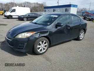 2010 Mazda 3 i Sport with VIN JM1BL1SF9A1166052, listed as a Copart auction lot 49601155 with 270,347 mi miles and Salvage Title. Bid and sale history available at carsss.com. Image 1.