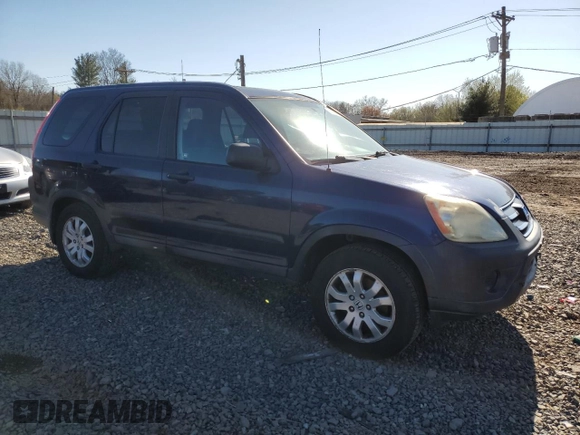 2005 Honda CR-V EX with VIN SHSRD78835U333888, listed as a Copart auction lot 52563605 with 200,858 mi miles and Clean Title. Bid and sale history available at DreamBid. Image 4.