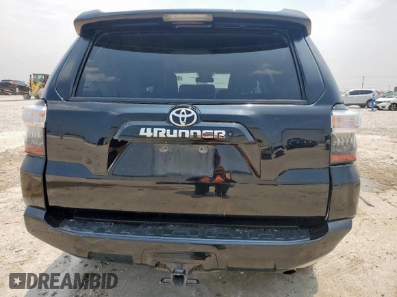 2016 Toyota 4Runner SR5 with VIN JTEZU5JR3G5128747, listed as a Copart auction lot 57578705 with 125,011 mi miles and Salvage title. Bid and sale history available at DreamBid. Image 6.