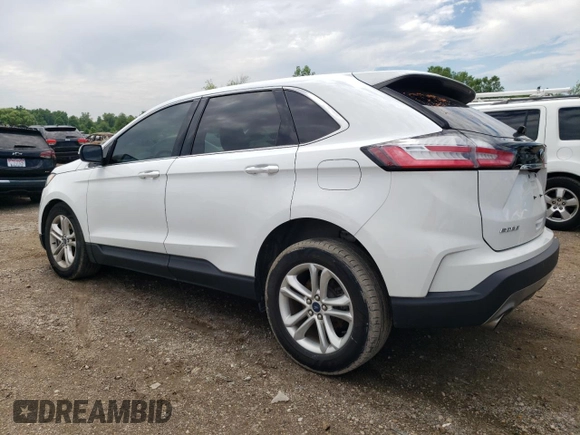 2020 Ford Edge SEL with VIN 2FMPK4J96LBB04620, listed as a Copart auction lot 62301645 with 54,621 mi miles and Salvage title. Bid and sale history available at DreamBid. Image 2.