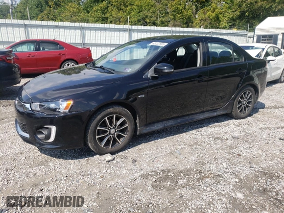 2017 Mitsubishi Lancer ES with VIN JA32V2FWXHU002813, listed as a Copart auction lot 68232593 with 41,273 mi miles. Bid and sale history available at carsss.com. Image 1.