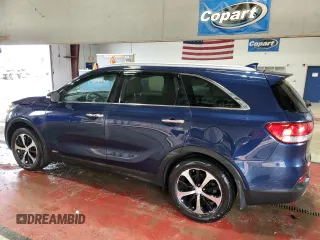 2017 Kia Sorento EX with VIN 5XYPHDA10HG276724, listed as a Copart auction lot 85522284 with 92,060 mi miles and Salvage Title. Bid and sale history available at carsss.com. Image 2.