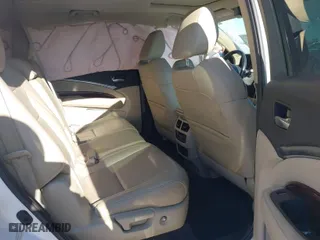 2016 Acura MDX w/Tech with VIN 5FRYD4H49GB019212, listed as a IAAI auction lot 41379321 with 123,576 mi miles. Bid and sale history available at carsss.com. Image 8.