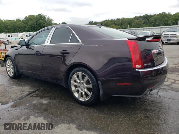 2009 Cadillac CTS RWD with VIN 1G6DV57V490111006, listed as a Copart auction lot 66313174 with 148,467 mi miles and Salvage Title. Bid and sale history available at DreamBid. Image 2.