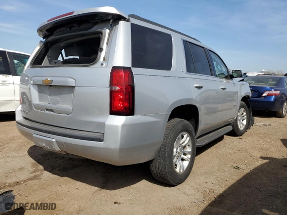 2020 Chevrolet Tahoe LT with VIN 1GNSKBKC5LR253764, listed as a Copart auction lot 53204535 with 111,775 mi miles and Clean Title. Bid and sale history available at carsss.com. Image 3.