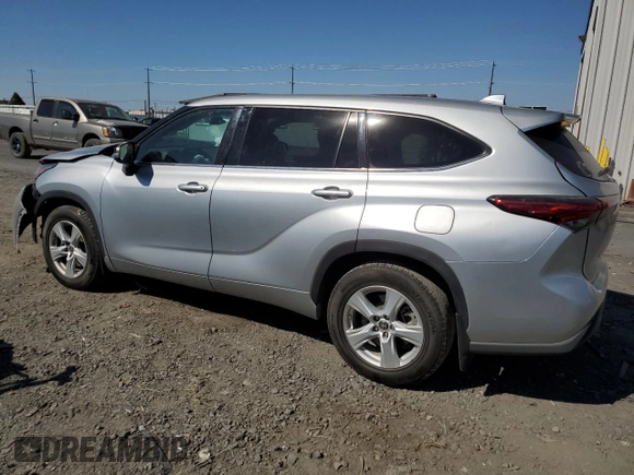 2020 Toyota Highlander L with VIN 5TDCZRBH1LS503483, listed as a Copart auction lot 69920294 with Not provided miles and Salvage title. Bid and sale history available at DreamBid. Image 2.