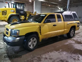 2006 Dodge Dakota with VIN 1D3HE42J36S619245, listed as a Copart auction lot 43193445 with 126,849 mi miles and Salvage title. Bid and sale history available at DreamBid. Image 1.