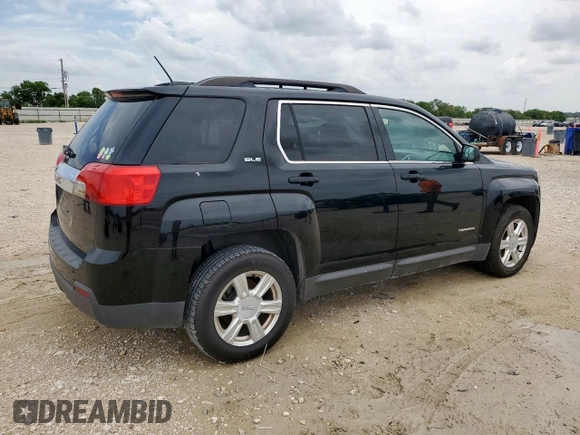 2015 GMC Terrain SLE with VIN 2GKALREK2F6230489, listed as a Copart auction lot 63978925 with 121,210 mi miles and Clean title. Bid and sale history available at DreamBid. Image 3.