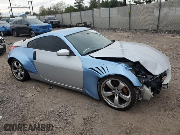 2006 Nissan 350Z Grand Touring with VIN JN1AZ34D86M307431, listed as a Copart auction lot 53840755 with 104,414 mi miles and Clean Title. Bid and sale history available at carsss.com. Image 4.