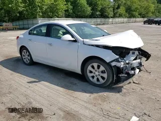 2014 Buick Regal Premium I with VIN 2G4GM5ER9E9243354, listed as a Copart auction lot 68691824 with Not provided miles and Salvage title. Bid and sale history available at DreamBid. Image 10.