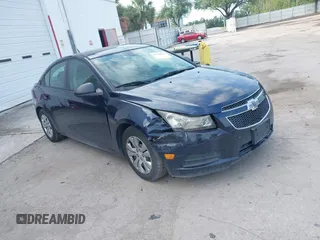 2014 Chevrolet Cruze LS with VIN 1G1PA5SH1E7437248, listed as a IAAI auction lot 42228070 with 128,427 mi miles and . Bid and sale history available at DreamBid. Image 1.