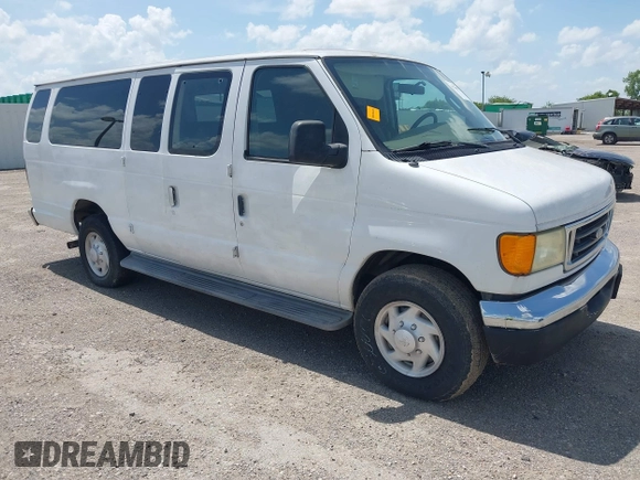 2003 Ford Econoline Passenger XL with VIN 1FBSS31L23HB10037, listed as a IAAI auction lot 42728065 with 132,619 mi miles and . Bid and sale history available at DreamBid. Image 1.
