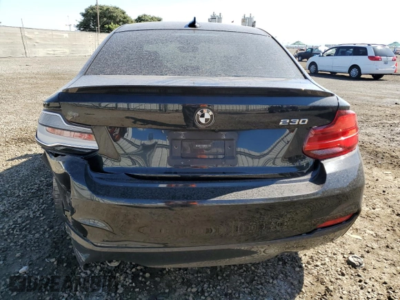 2018 BMW 2 Series 230i with VIN WBA2J1C55JVD09308, listed as a Copart auction lot 69822253 with 49,809 mi miles. Bid and sale history available at carsss.com. Image 6.