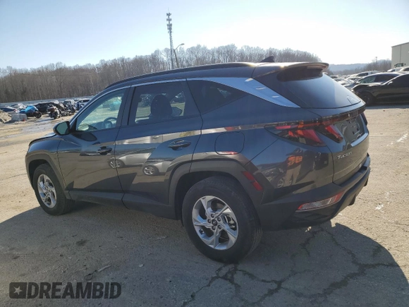 2024 Hyundai Tucson SEL with VIN 5NMJBCDE4RH356485, listed as a Copart auction lot 42849945 with 24,274 mi miles and Salvage Title. Bid and sale history available at carsss.com. Image 2.