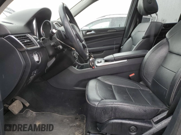 2014 Mercedes-Benz M 350 with VIN 4JGDA2EB7EA363543, listed as a Copart auction lot 53585855 with 168,940 mi miles and Salvage Title. Bid and sale history available at DreamBid. Image 7.