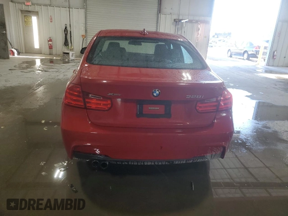 2015 BMW 3 Series 328i xDrive with VIN WBA3B5G59FNS19196, listed as a Copart auction lot 42254755 with 101,856 mi miles and Salvage Title. Bid and sale history available at carsss.com. Image 6.