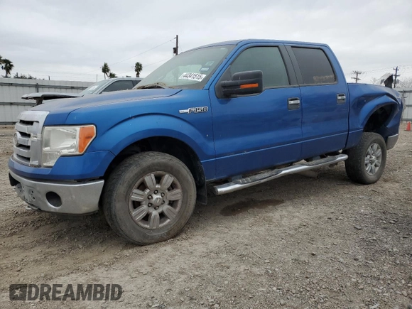 2009 Ford F-150 XL with VIN 1FTRW14839KB36488, listed as a Copart auction lot 44341515 with 243,748 mi miles and Salvage Title. Bid and sale history available at DreamBid. Image 1.