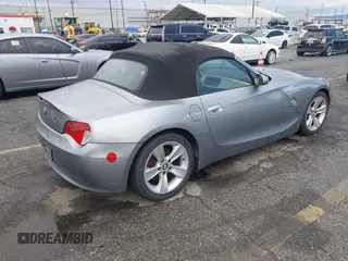 2006 BMW Z4 3.0i with VIN 4USBU33596LW69200, listed as a IAAI auction lot 41774419 with 59,691 mi miles and . Bid and sale history available at DreamBid. Image 4.