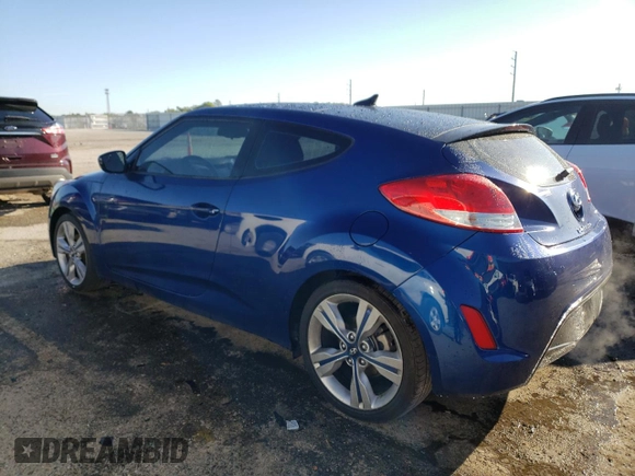 2017 Hyundai Veloster with VIN KMHTC6AD6HU320948, listed as a Copart auction lot 45232853 with 34,130 mi miles. Bid and sale history available at carsss.com. Image 2.