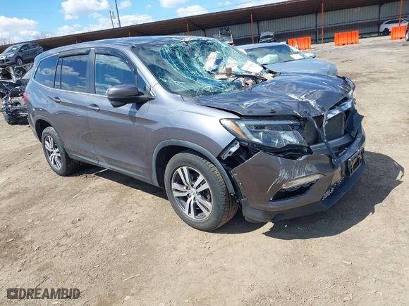 2016 Honda Pilot EX-L with VIN 5FNYF6H55GB087250, listed as a IAAI auction lot 41853226 with 1 mi miles. Bid and sale history available at carsss.com. Image 1.