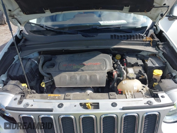 2017 Jeep Renegade Limited с VIN ZACCJBDB9HPF13318, выставлен на аукционе IAAI как лот 42551359 с пробегом 136 969 миль миль и . История ставок и продаж доступна на DreamBid. Изображение 10.