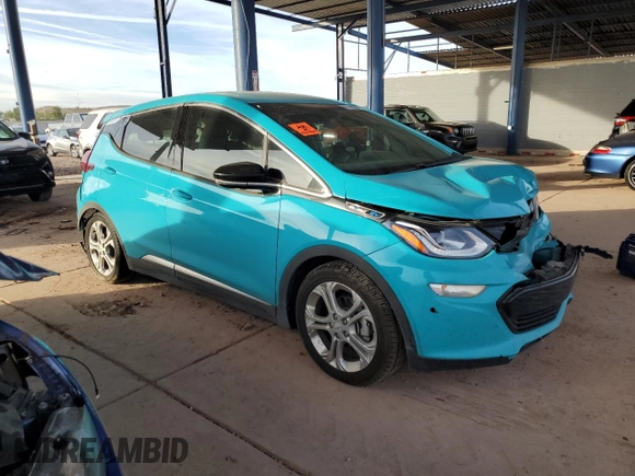 2020 Chevrolet Bolt EV LT with VIN 1G1FY6S09L4117892, listed as a Copart auction lot 82146984 with 111,341 mi miles and Salvage title. Bid and sale history available at DreamBid. Image 4.