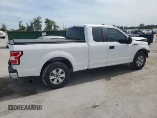 2018 Ford F-150 XL with VIN 1FTEX1CP7JFA87197, listed as a Copart auction lot 63671535 with Not provided miles and Salvage title. Bid and sale history available at DreamBid. Image 3.