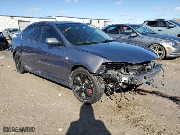 2007 Mazda Mazda3 s Touring with VIN JM1BK323971754434, listed as a Copart auction lot 47765665 with 145,513 mi miles and Salvage Title. Bid and sale history available at carsss.com. Image 4.
