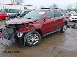 2017 Chevrolet Equinox LT with VIN 2GNFLFE39H6201199, listed as a IAAI auction lot 41961214 with 141,716 mi miles. Bid and sale history available at carsss.com. Image 2.
