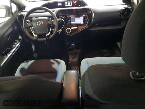 2018 Toyota Prius One with VIN JTDKDTB33J1612971, listed as a Copart auction lot 52892315 with 57,369 mi miles and Clean Title. Bid and sale history available at DreamBid. Image 8.