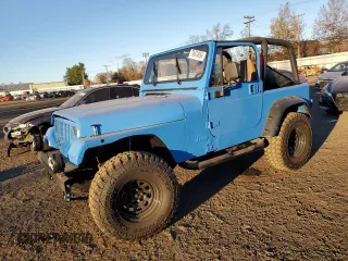 1994 Jeep Wrangler S with VIN 1J4FY19P4RP440889, listed as a Copart auction lot 79674954 with 53,895 mi miles and Non Repairable. Bid and sale history available at carsss.com. Image 1.
