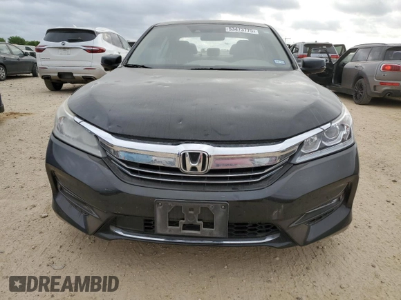 2017 Honda Accord with VIN JHMCR6F38HC010954, listed as a Copart auction lot 53473775 with 168,889 mi miles and Clean title. Bid and sale history available at DreamBid. Image 5.