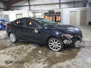 2015 Mazda 3 S Grand Touring with VIN JM1BM1W30F1266500, listed as a Copart auction lot 41745755 with Not Provided miles and Salvage Title. Bid and sale history available at DreamBid. Image 4.