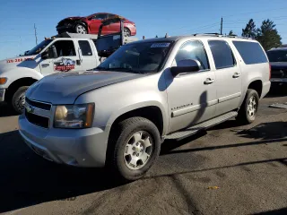 2007 Chevrolet Suburban LT with VIN 3GNFK16347G268039, listed as a Copart auction lot 80569994 with 206,866 mi miles and Salvage Title. Bid and sale history available at carsss.com. Image 1.
