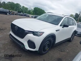 2025 Mazda CX-70 Preferred with VIN JM3KJBHD4S1122583, listed as a IAAI auction lot 42135706 with 1,700 mi miles and . Bid and sale history available at DreamBid. Image 2.