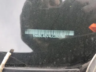 2020 Nissan Altima 2.5 S with VIN 1N4BL4BV4LC263780, listed as a Copart auction lot 45852645 with 67,659 mi miles and Salvage Title. Bid and sale history available at carsss.com. Image 14.