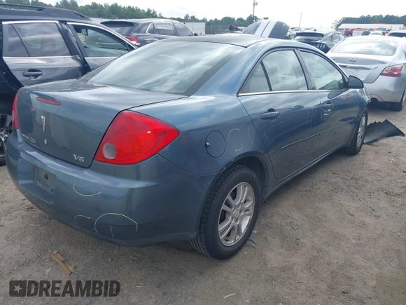 2006 Pontiac G6 6-Cyl with VIN 1G2ZG558664123547, listed as a IAAI auction lot 42727667 with 155,884 mi miles and . Bid and sale history available at DreamBid. Image 4.