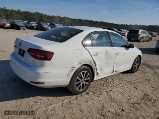 2017 Volkswagen Jetta 1.4T SE with VIN 3VWDB7AJ6HM251977, listed as a Copart auction lot 45845355 with 114,340 mi miles and Salvage Title. Bid and sale history available at carsss.com. Image 3.