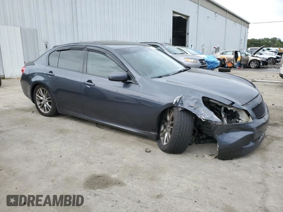 2008 Infiniti G35 x with VIN JNKBV61F58M270733, listed as a Copart auction lot 71760934 with 108,066 mi miles and Salvage Title. Bid and sale history available at DreamBid. Image 4.