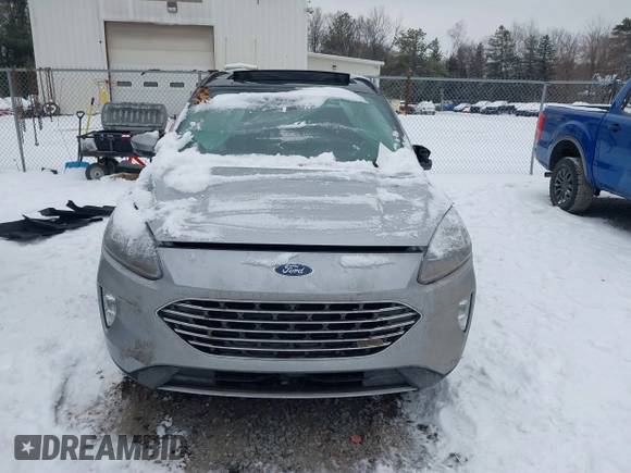 2021 Ford Escape Titanium Hybrid with VIN 1FMCU9DZXMUA01732, listed as a IAAI auction lot 41191436 with 41,116 mi miles and . Bid and sale history available at DreamBid. Image 12.