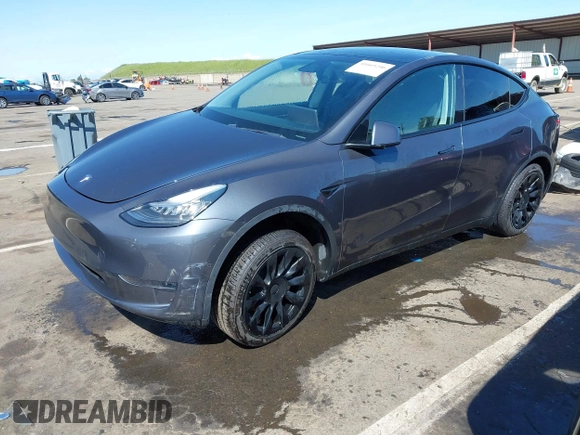 2020 Tesla Model Y Long Range with VIN 5YJYGDEF8LF000658, listed as a IAAI auction lot 41669246 with 44,281 mi miles and . Bid and sale history available at DreamBid. Image 20.