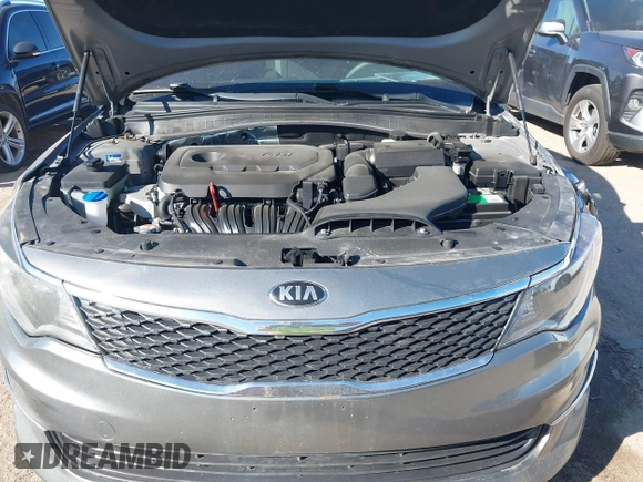 2018 Kia Optima LX with VIN 5XXGT4L32JG254229, listed as a IAAI auction lot 41668531 with 59,892 mi miles. Bid and sale history available at carsss.com. Image 10.