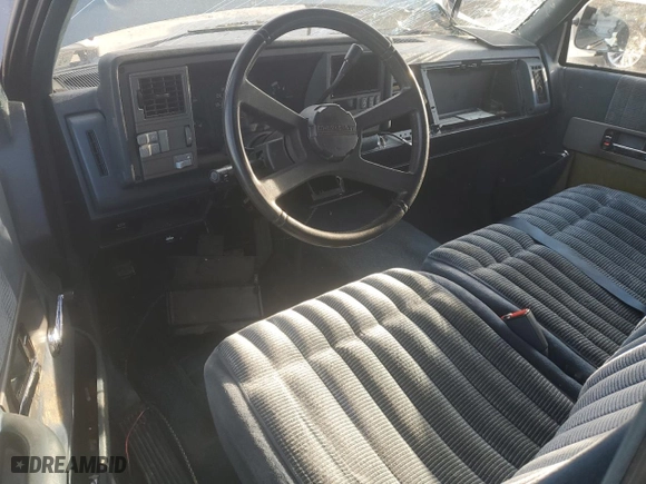 1991 Chevrolet 1500 Pickups with VIN 2GCEC19K7M1222696, listed as a Copart auction lot 48301565 with 140,864 mi miles and Salvage Title. Bid and sale history available at carsss.com. Image 8.