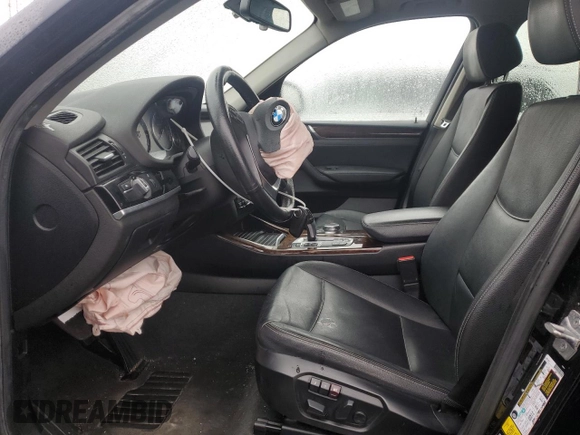 2017 BMW X3 xDrive28i with VIN 5UXWX9C33H0T25235, listed as a Copart auction lot 43625065 with 116,360 mi miles and Salvage Title. Bid and sale history available at DreamBid. Image 7.