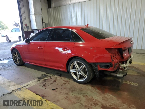 2018 Audi S4 Premium Plus with VIN WAUB4AF48JA002598, listed as a Copart auction lot 69977864 with 127,486 mi miles and Salvage Title. Bid and sale history available at carsss.com. Image 2.
