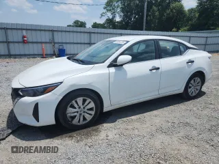 2024 Nissan Sentra S with VIN 3N1AB8BV7RY288529, listed as a Copart auction lot 59354735 with 52,516 mi miles and Salvage title. Bid and sale history available at DreamBid. Image 1.
