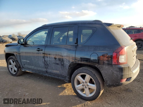 2014 Jeep Compass High Altitude with VIN 1C4NJCEAXED680799, listed as a Copart auction lot 89081285 with 63,447 mi miles and Salvage Title. Bid and sale history available at carsss.com. Image 2.