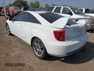 2005 Toyota Celica GT with VIN JTDDR32T450181319, listed as a IAAI auction lot 41778333 with 227,575 mi miles. Bid and sale history available at carsss.com. Image 3.